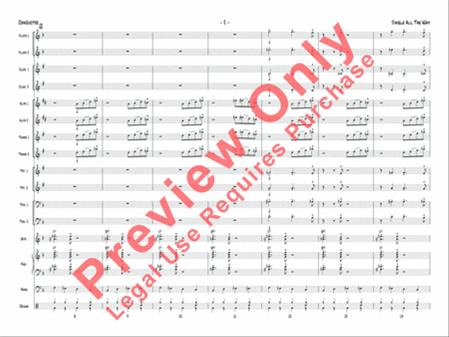 Jingle All the Way Jazz Ensemble scores gallery preview page 3