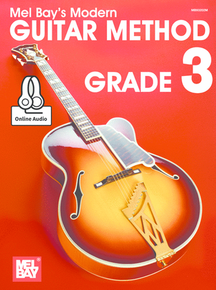 Book cover for Modern Guitar Method Grade 3