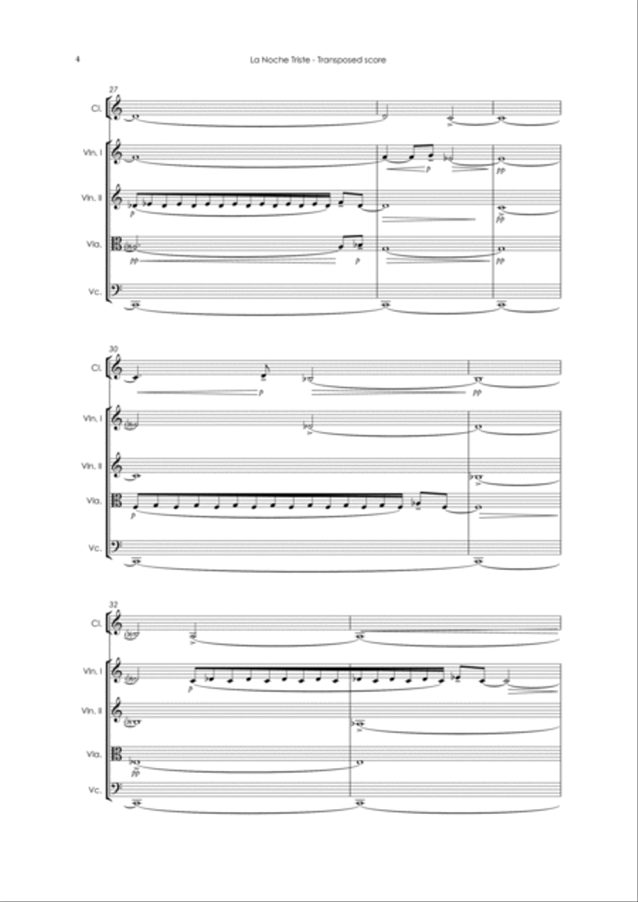 La Noche Triste La Noche Triste School and Community scores gallery preview page 4