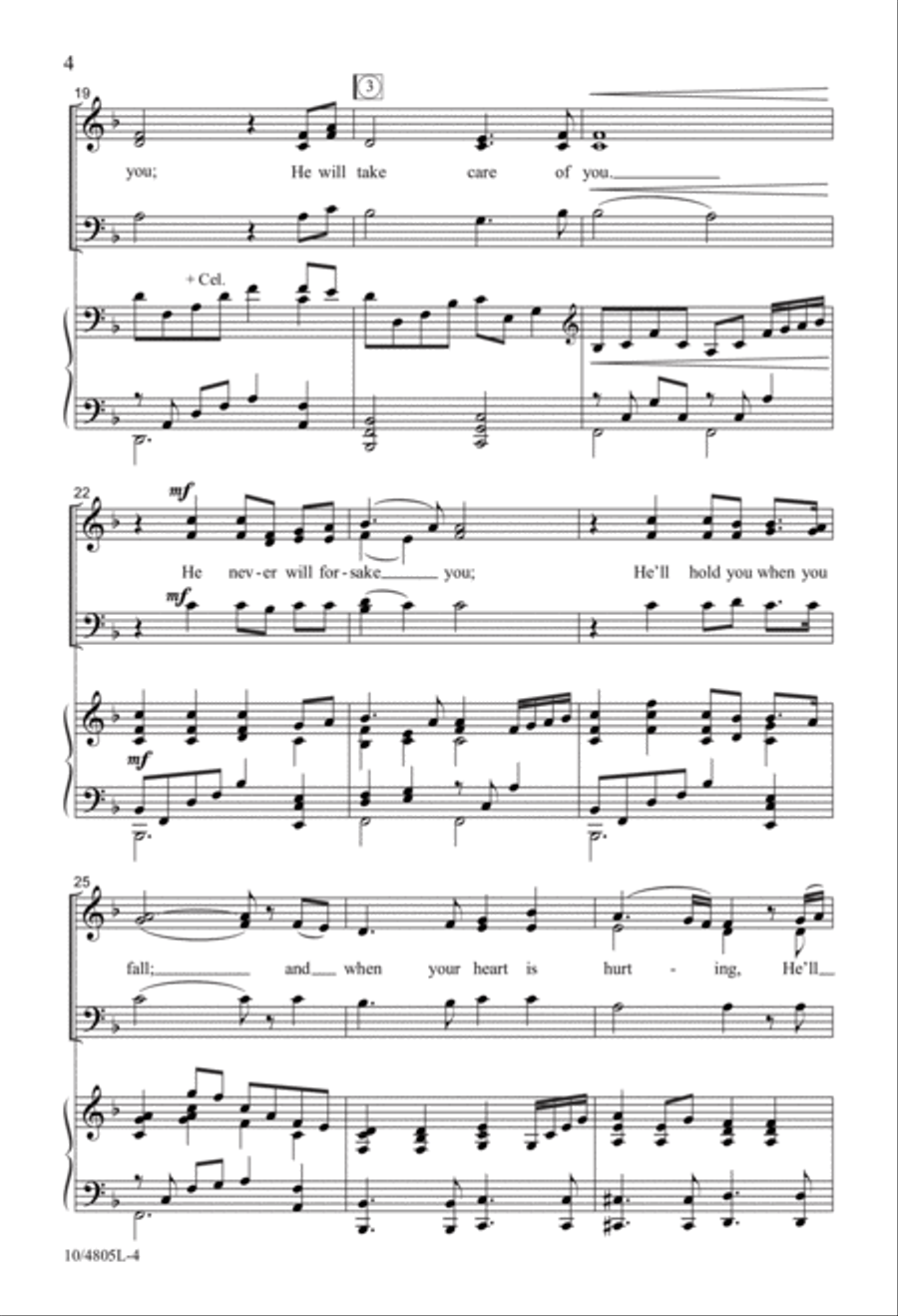 God Is All You Need God Is All You Need 4-Part scores gallery preview page 4
