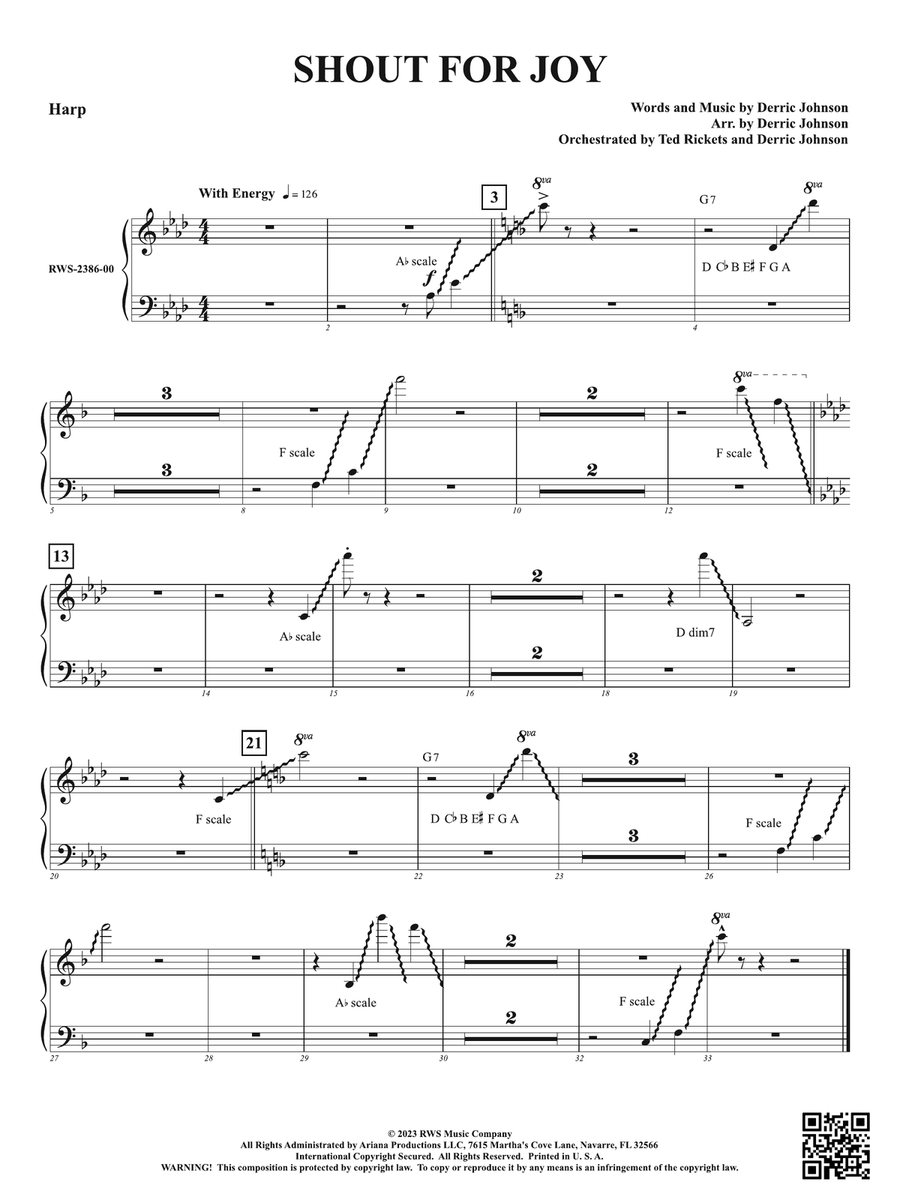 Shout for Joy: Harp