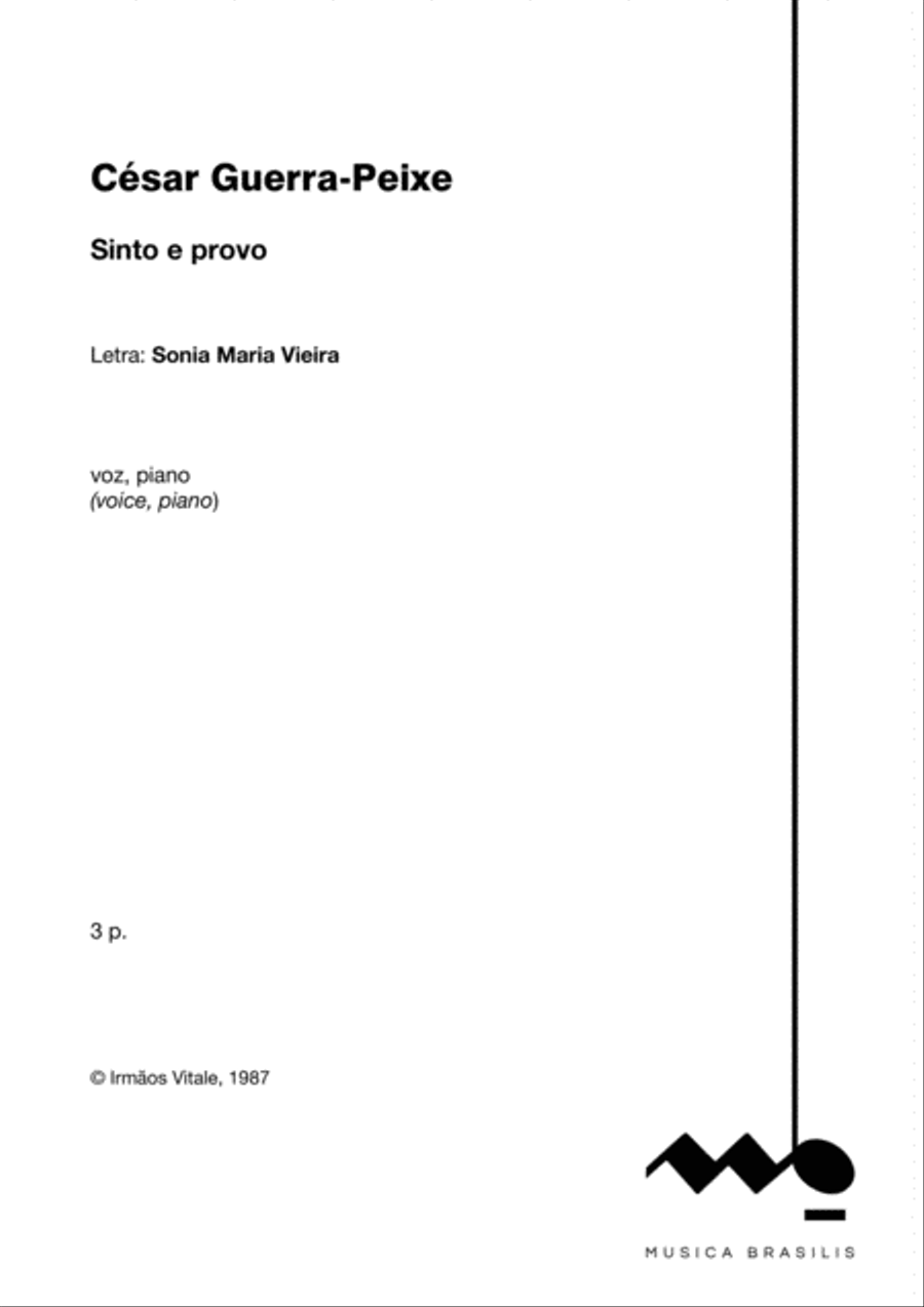 Sinto e provo Classical Guitar scores gallery preview page 2