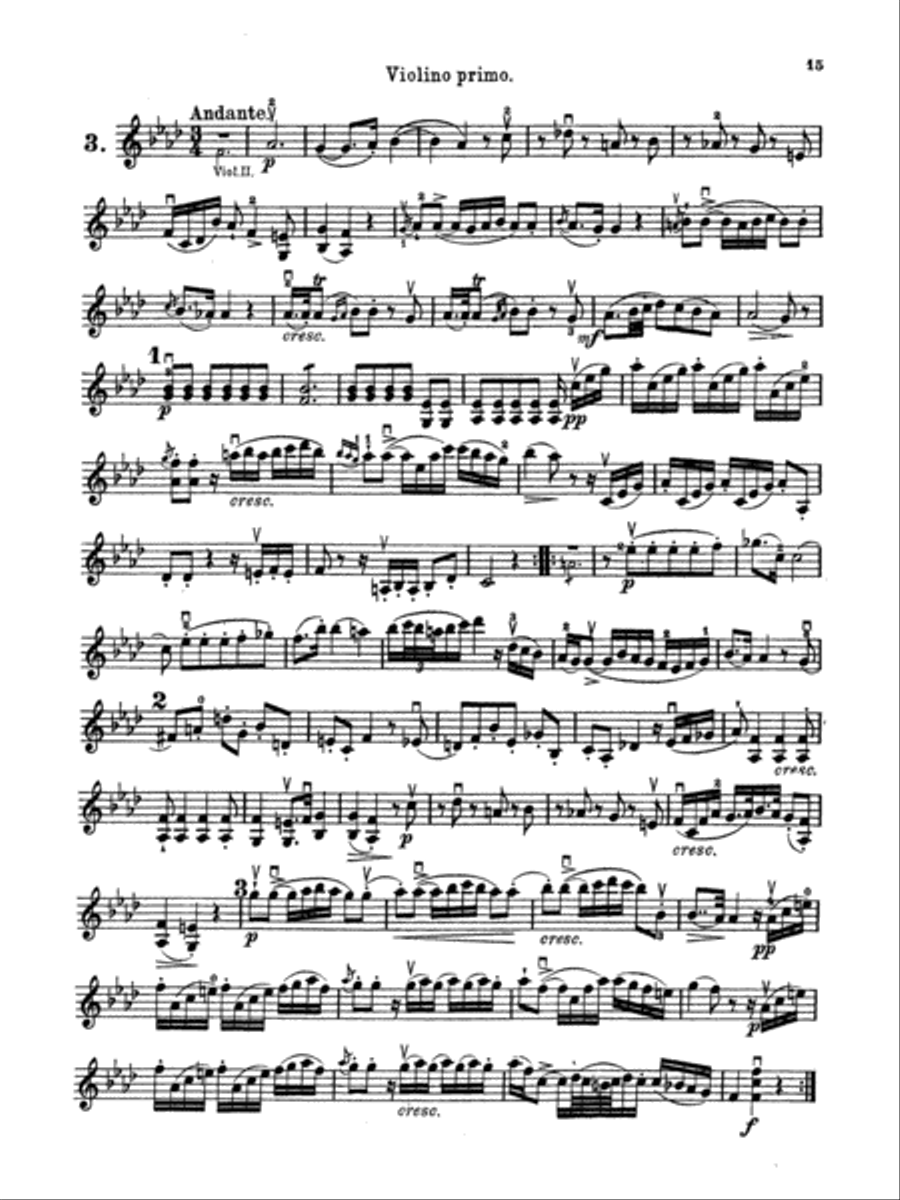 Boccherini: Three Duets, Op. 5 String Duet scores gallery preview page 1