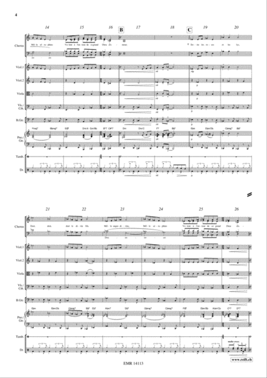Ox And Donkey Blues Ox And Donkey Blues Choir scores gallery preview page 5