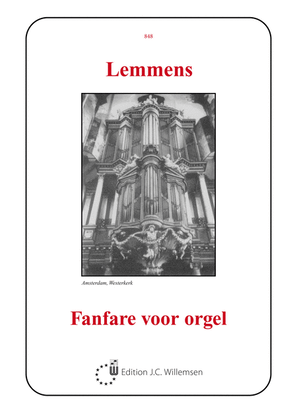 Book cover for Fanfare voor orgel