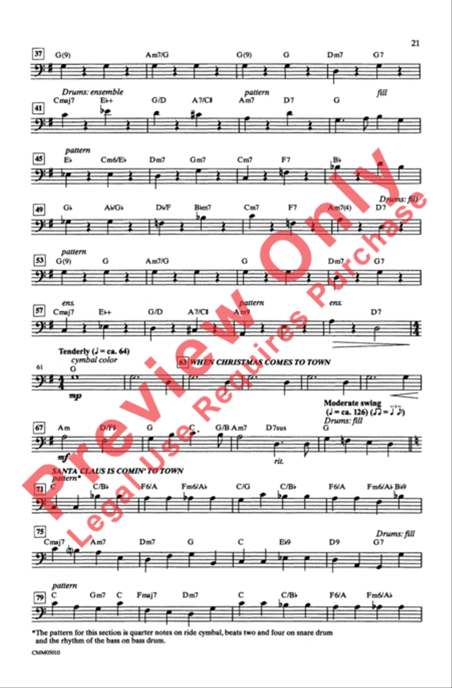 The Polar Express: A Choral Medley 3-Part scores gallery preview page 21