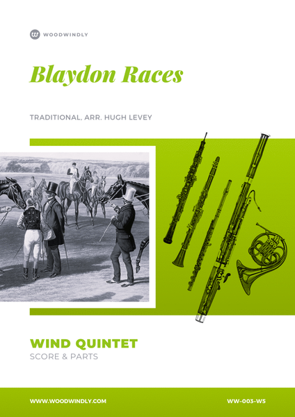 Blaydon Races - Geordie Ridley (Traditional) - Wind Quintet image number null