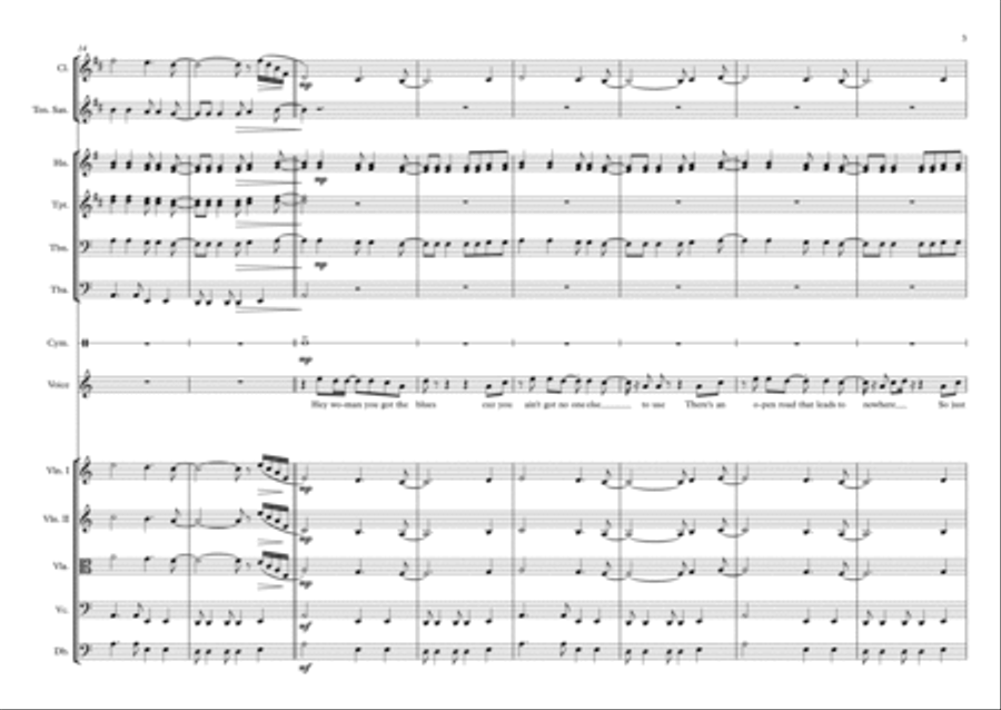 Evil Woman Evil Woman Large Ensemble scores gallery preview page 3