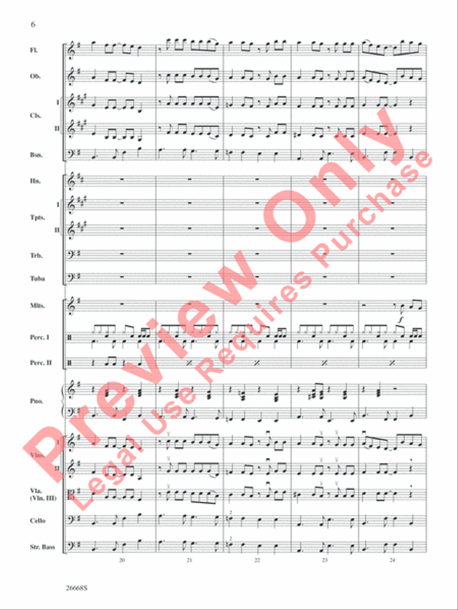 Grease Full Orchestra scores gallery preview page 7
