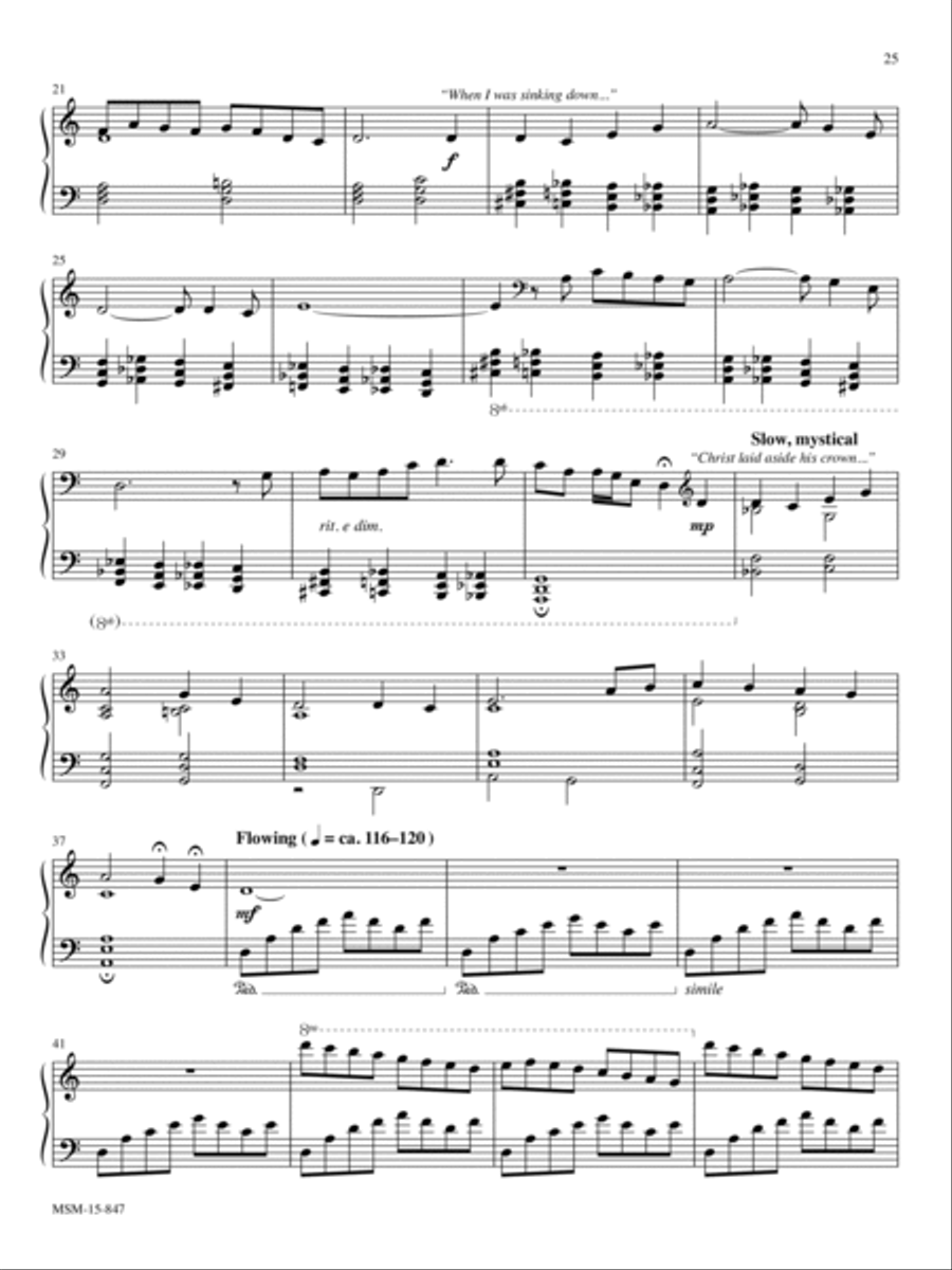 What Wondrous Love Is This Piano Solo scores gallery preview page 2