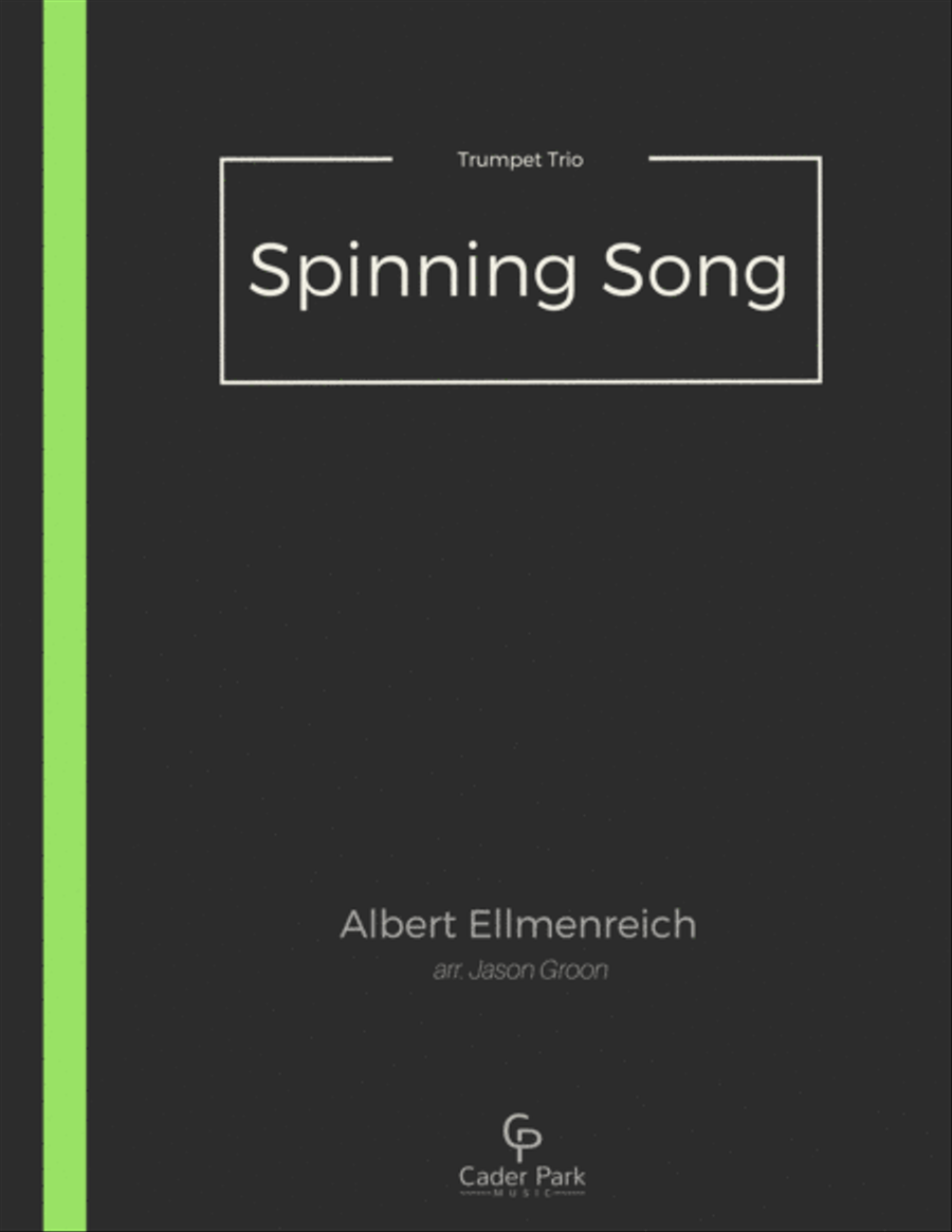 Spinning Song Brass Ensemble scores gallery preview page 1