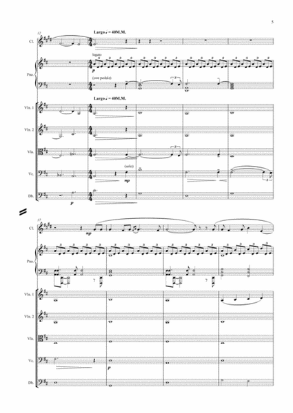 Sonnet to Old Dreams (score and parts)