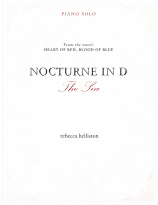 Book cover for Nocturne in D: The Sea