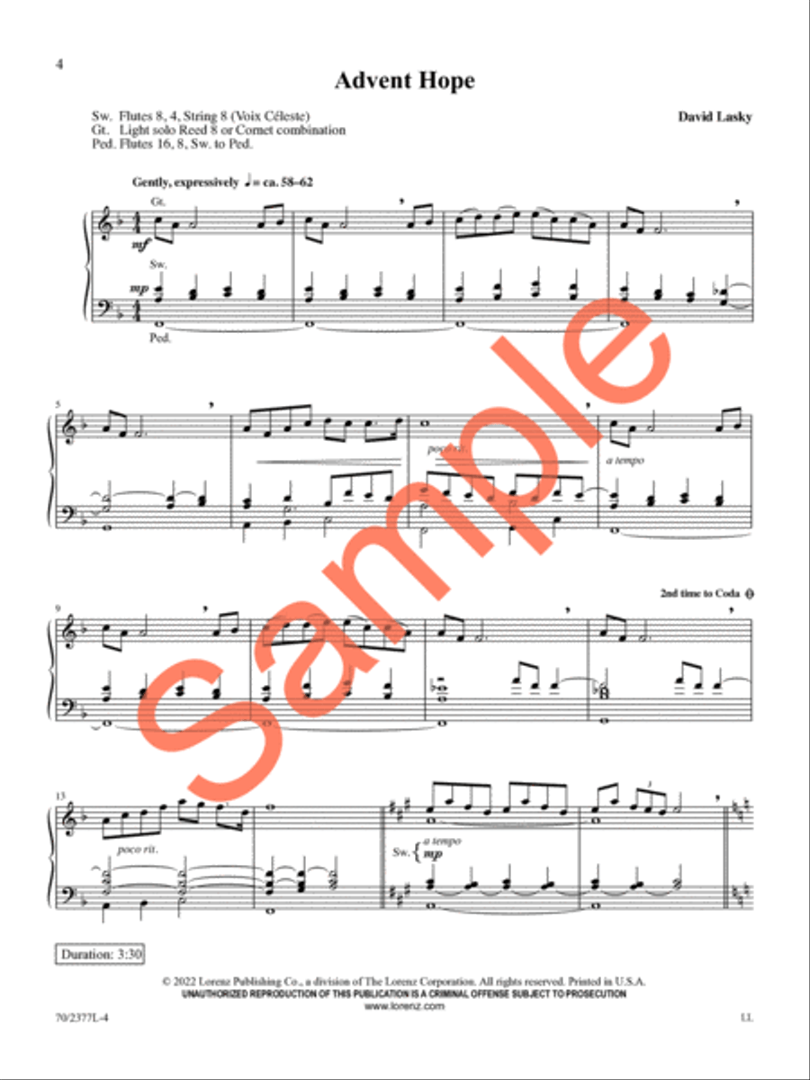 Seasonal Expressions Seasonal Expressions Organ Solo scores gallery preview page 5