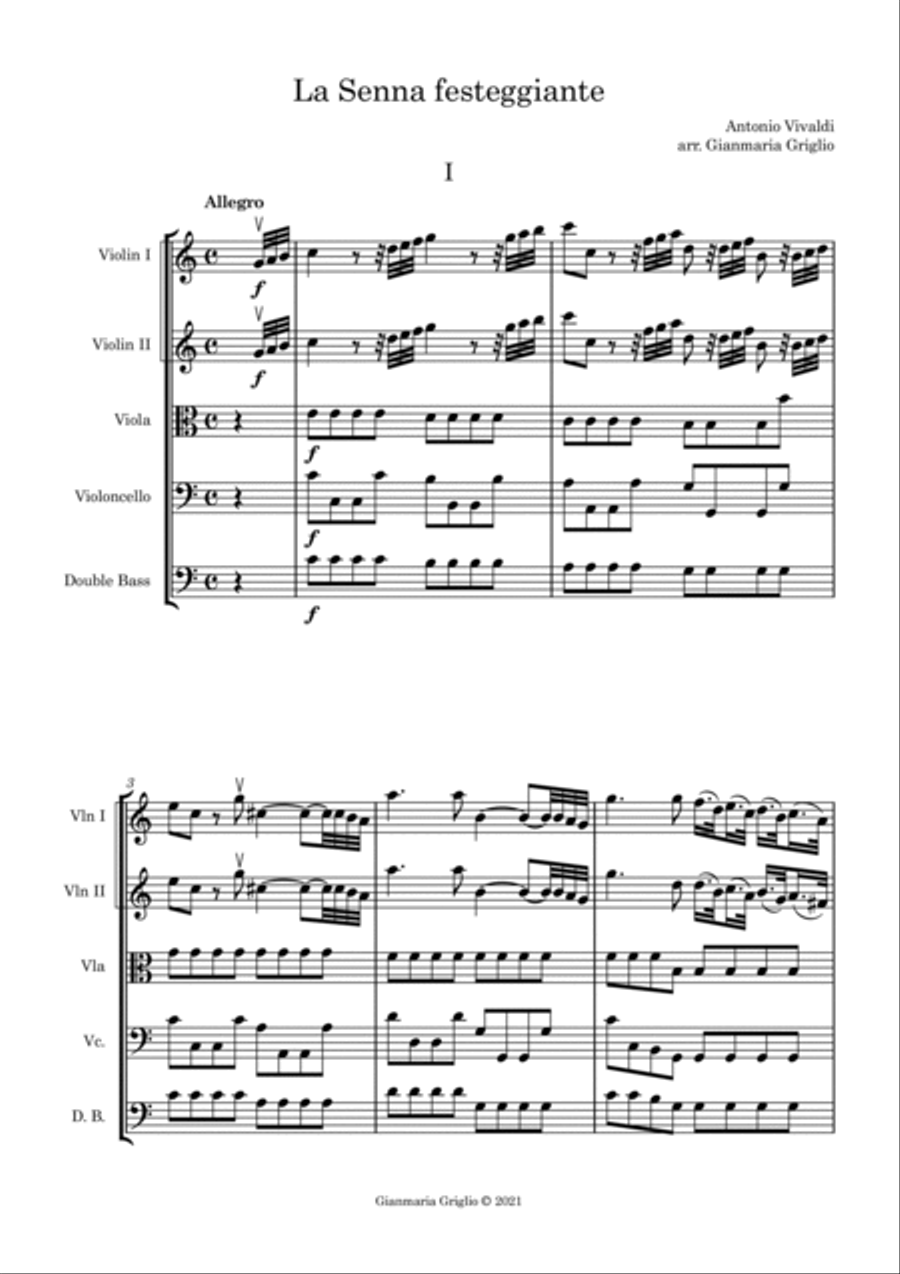 Antonio Vivaldi - Sinfonia da 