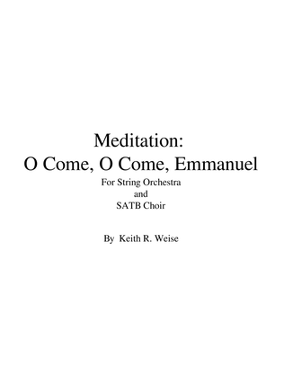 Meditation: O Come, O Come Emmanuel - Score Only