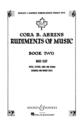Book cover for Rudiments of Music