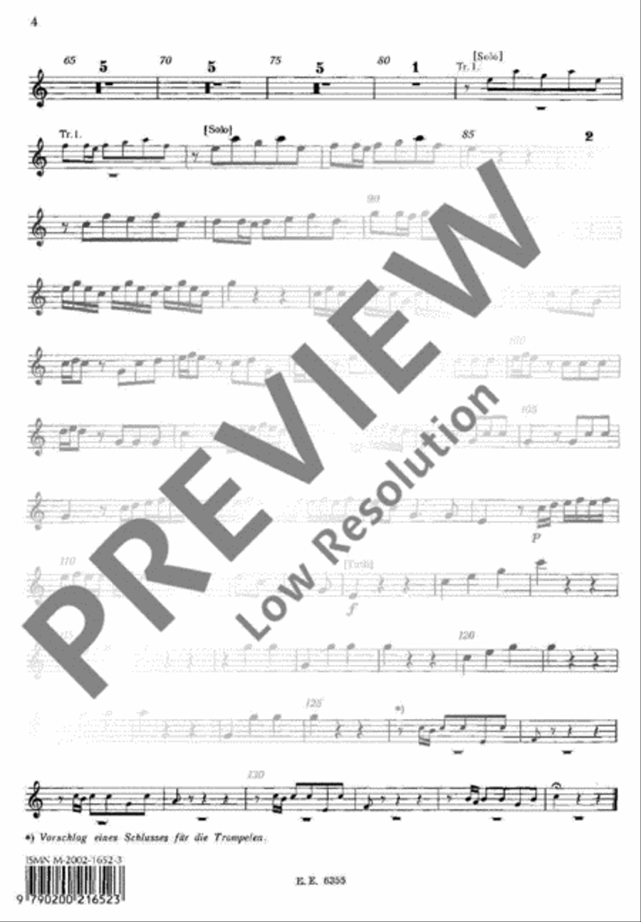 Concerto C major Trumpet Duet scores gallery preview page 5
