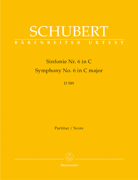 Symphony, No. 6 C major D 589