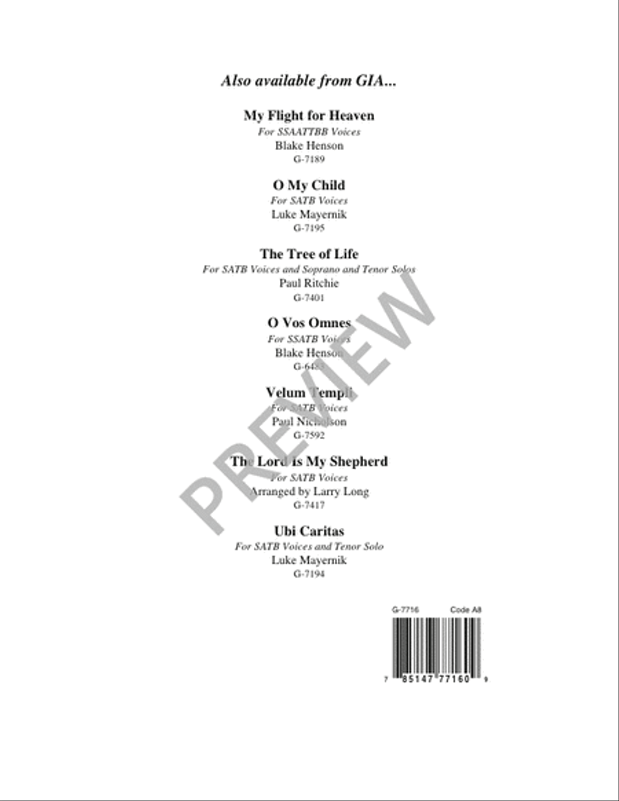What Comfort Can Our Worship Bring 4-Part scores gallery preview page 7