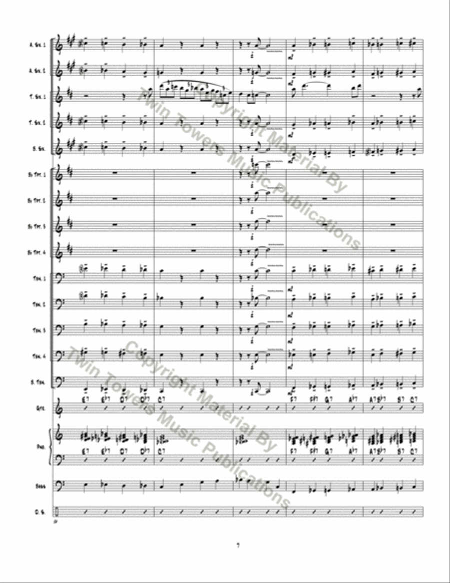 Super 20 Stomp Super 20 Stomp Jazz Ensemble scores gallery preview page 8