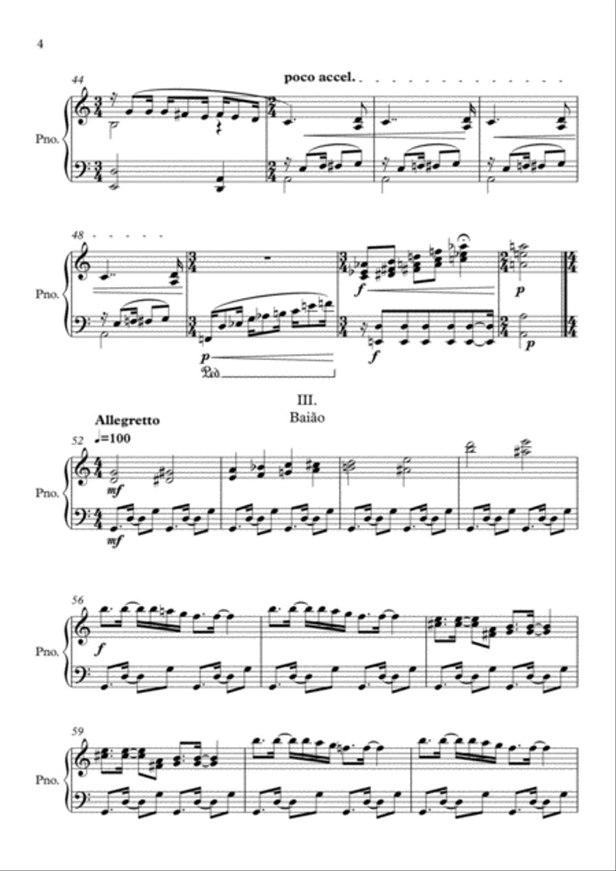 Five miniatures for piano Piano Solo scores gallery preview page 4