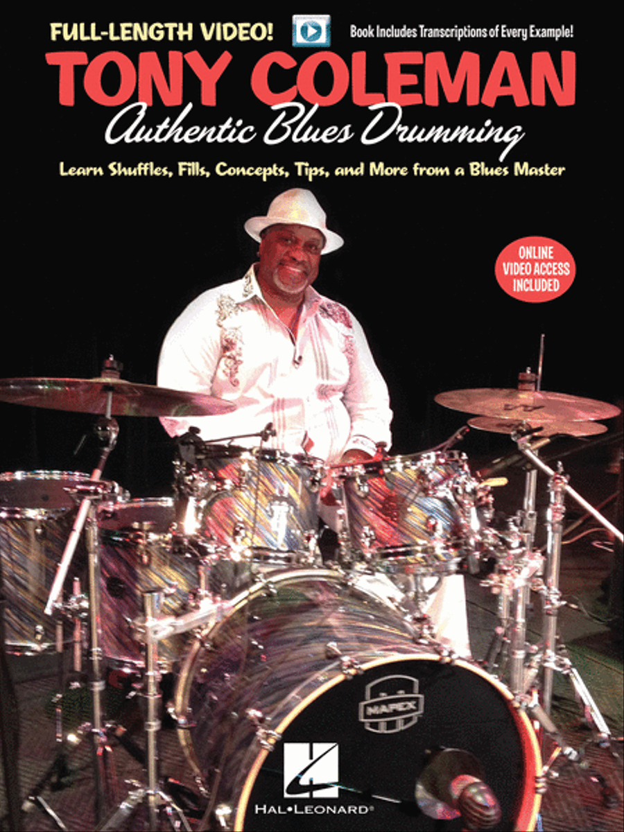 Tony Coleman - Authentic Blues Drumming Drums scores gallery preview page 1