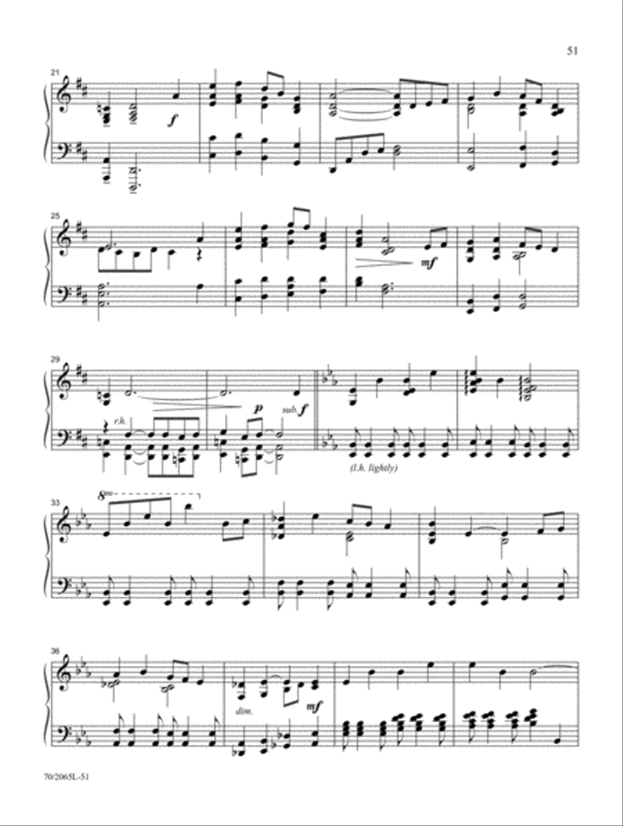 Lord of All Creation Piano Solo scores gallery preview page 26