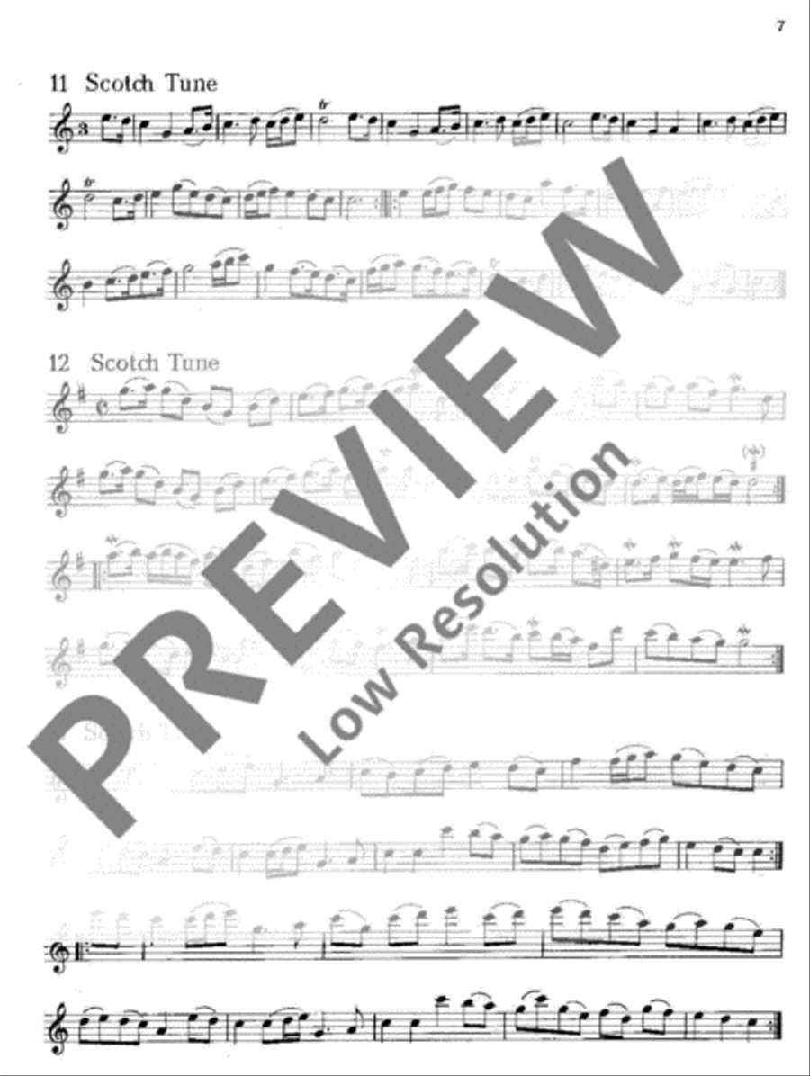 The Flute Master Flute scores gallery preview page 8