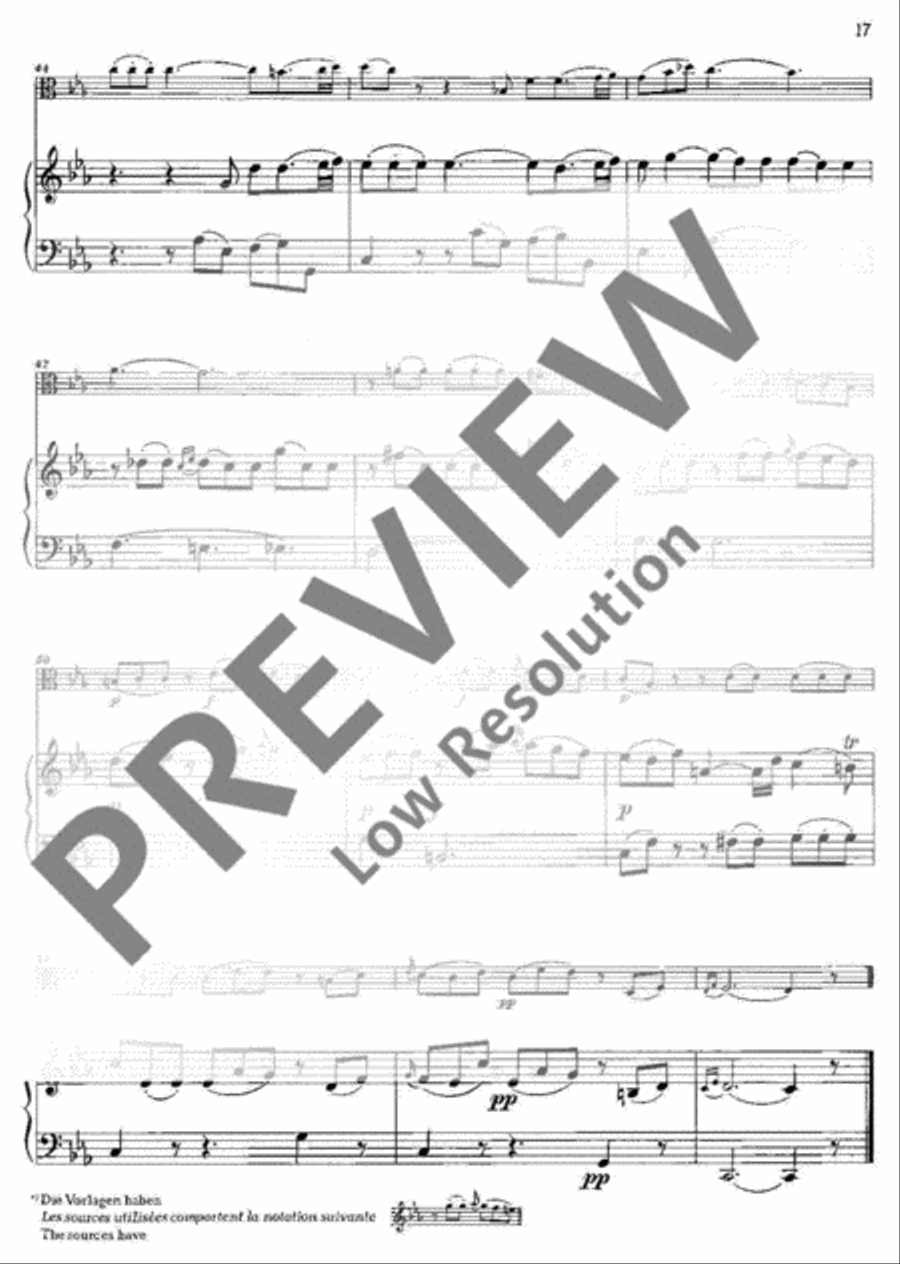 Sonata G Minor Cello scores gallery preview page 18