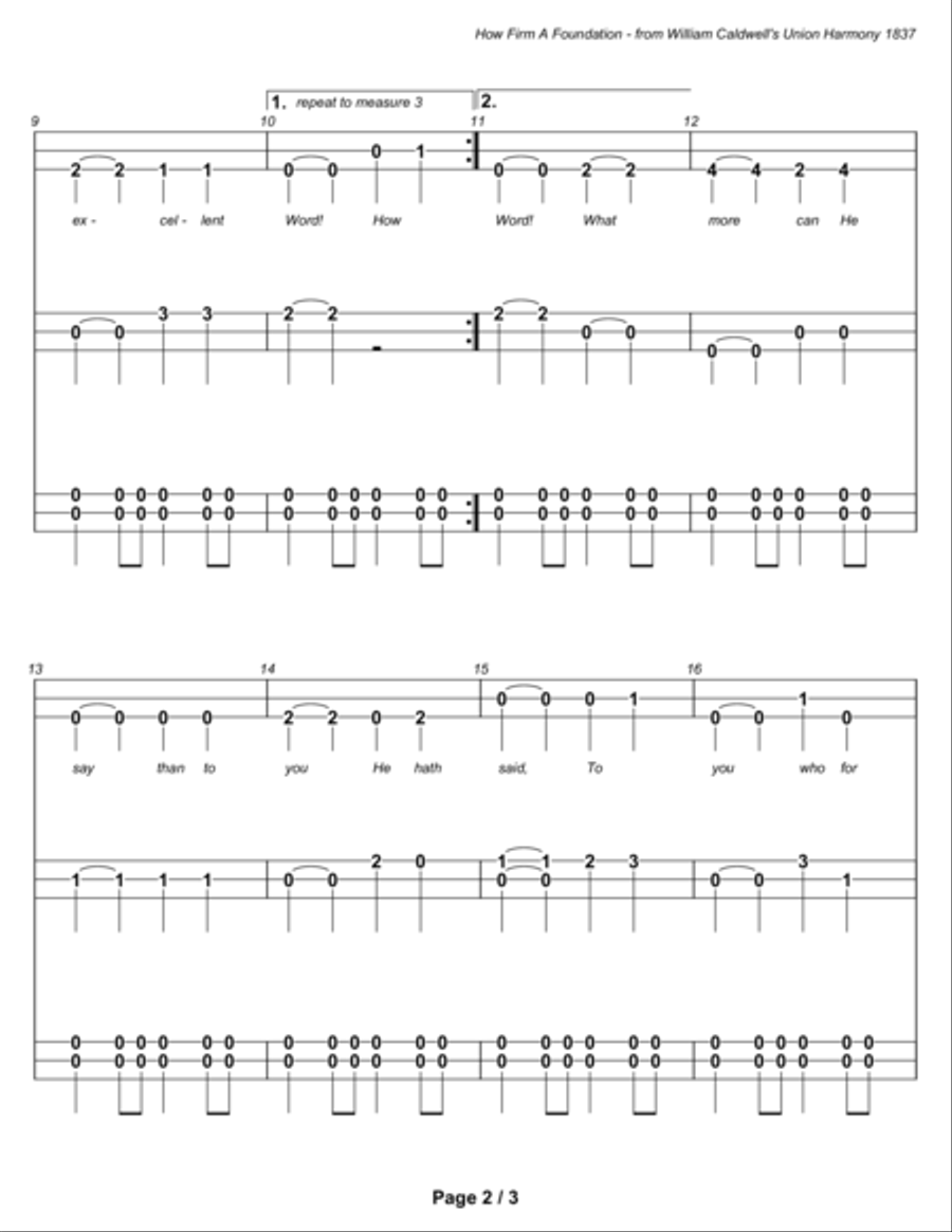 How Firm a Foundation (ensemble) Small Ensemble scores gallery preview page 4