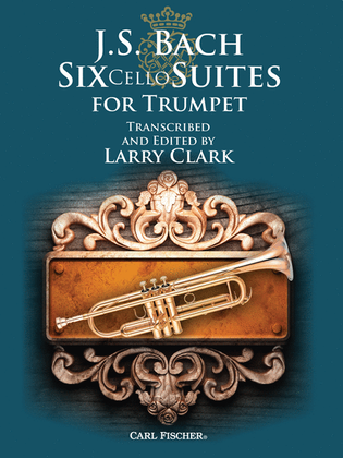 Book cover for J.S. Bach: Six Cello Suites for Trumpet