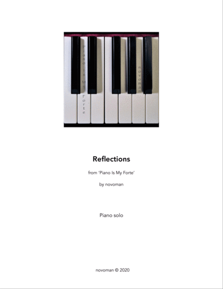 Reflections Piano Solo scores gallery preview page 1
