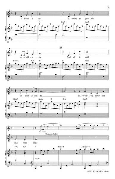 Sing with Me by John Jacobson 2-Part - Sheet Music