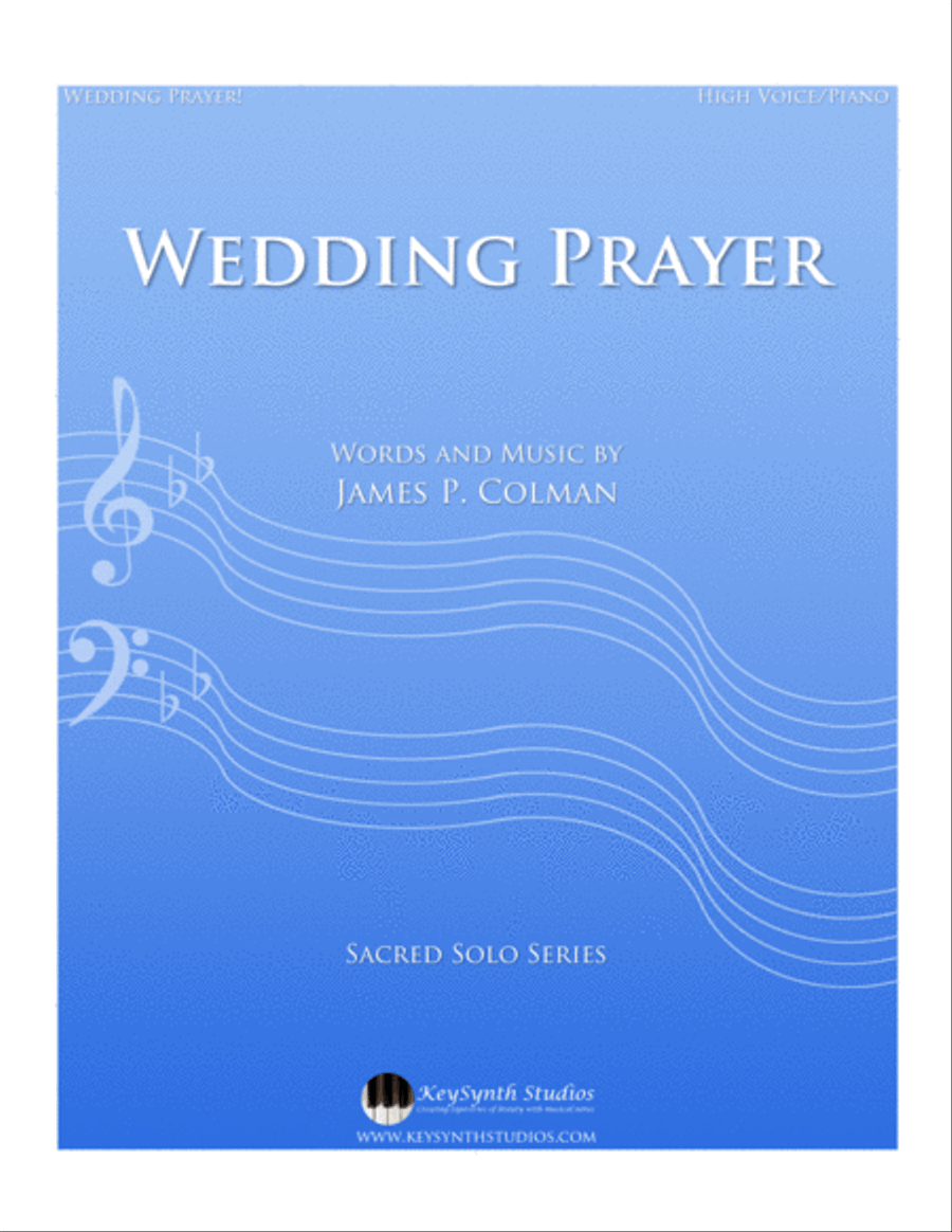 Wedding Prayer High Voice scores gallery preview page 1
