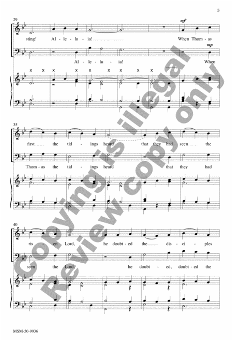 O Sons and Daughters, Let Us Sing 2-Part scores gallery preview page 4