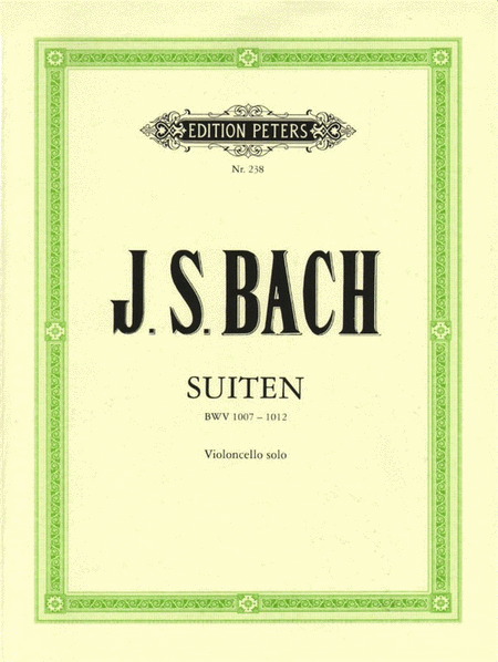 Bach - 6 Suites Solo Cello Bwv 1007-1012