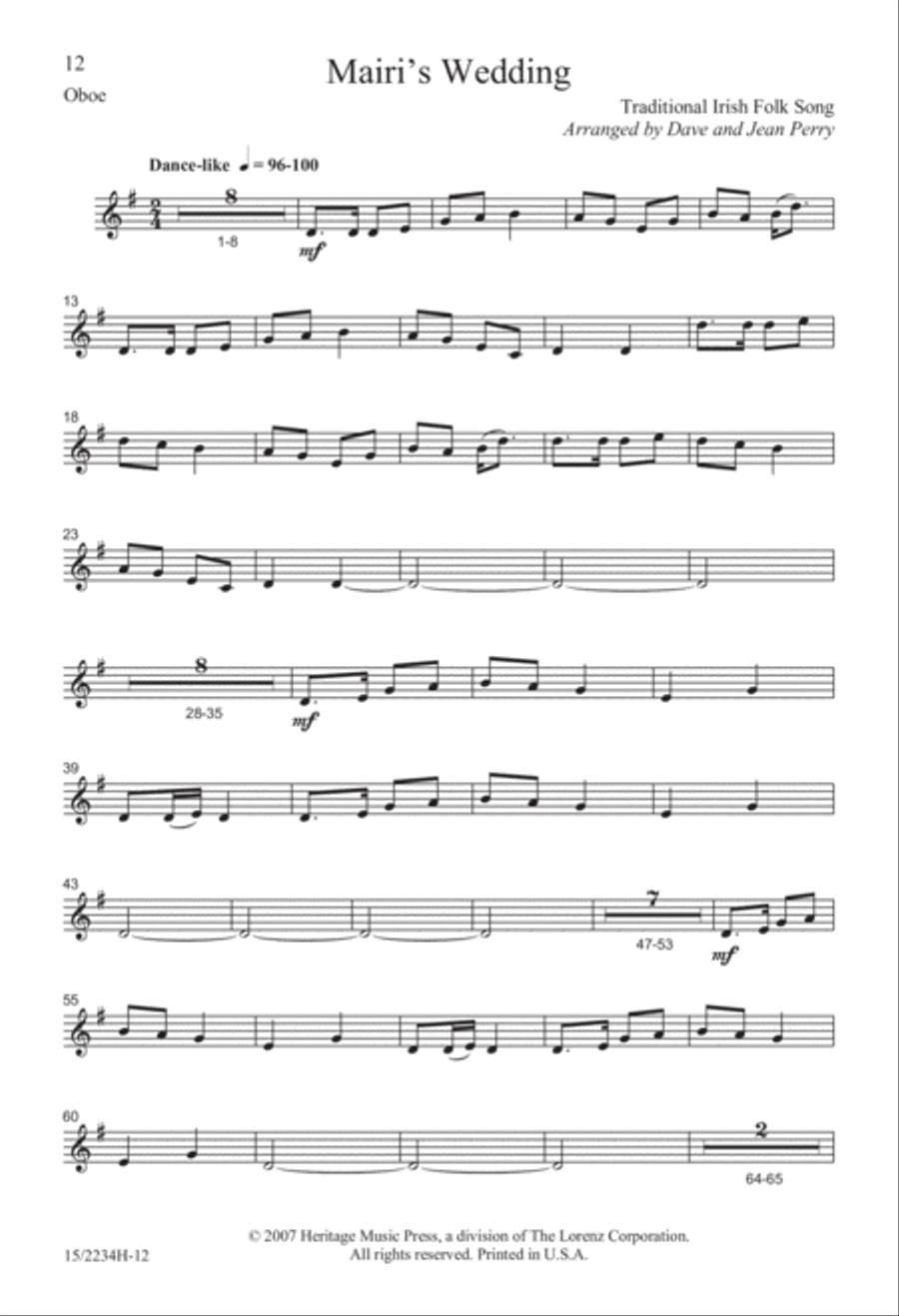 Mairi's Wedding Mairi's Wedding 4-Part scores gallery preview page 12