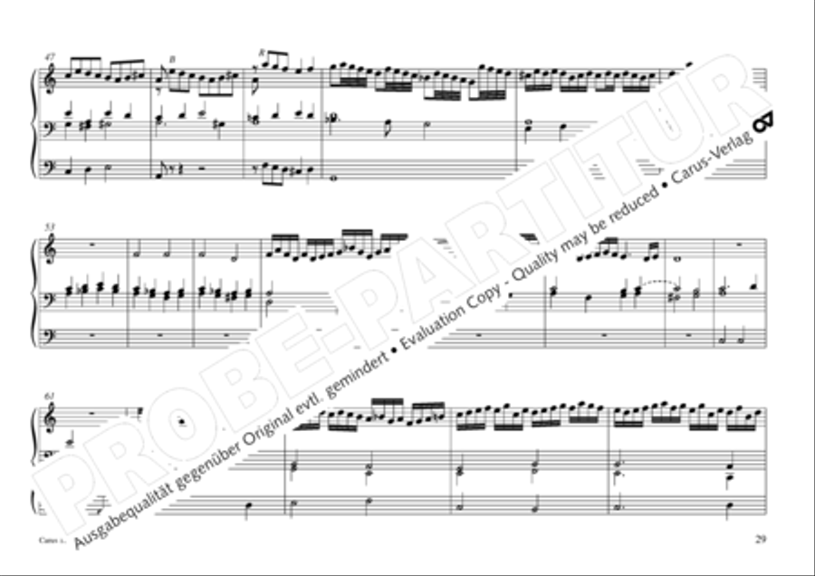 Organ music of the Hasse family Organ Solo scores gallery preview page 30