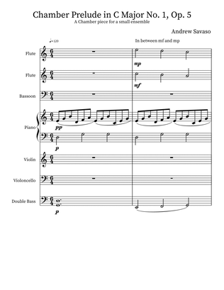 Chamber Prelude in C Major No. 1, Op. 5
