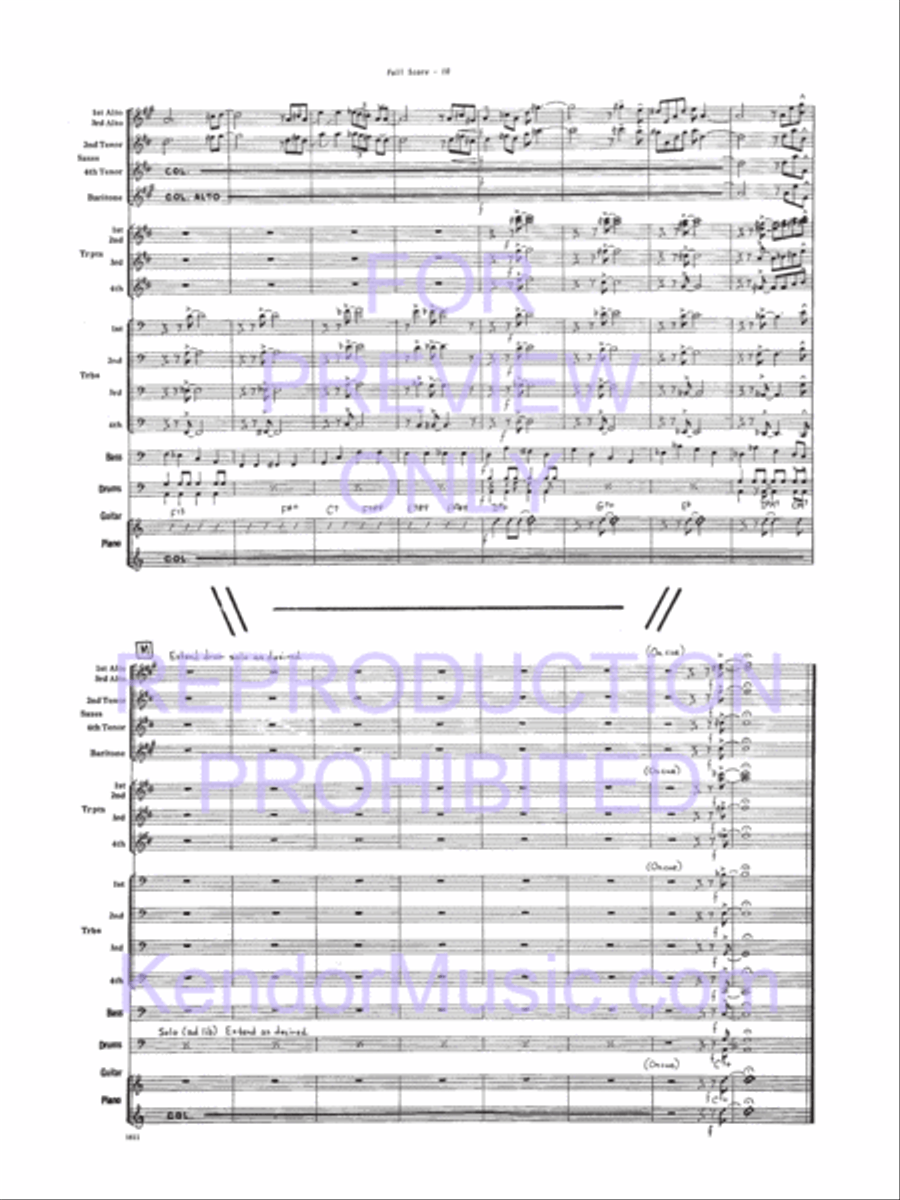 Back Bone Jazz Ensemble scores gallery preview page 11