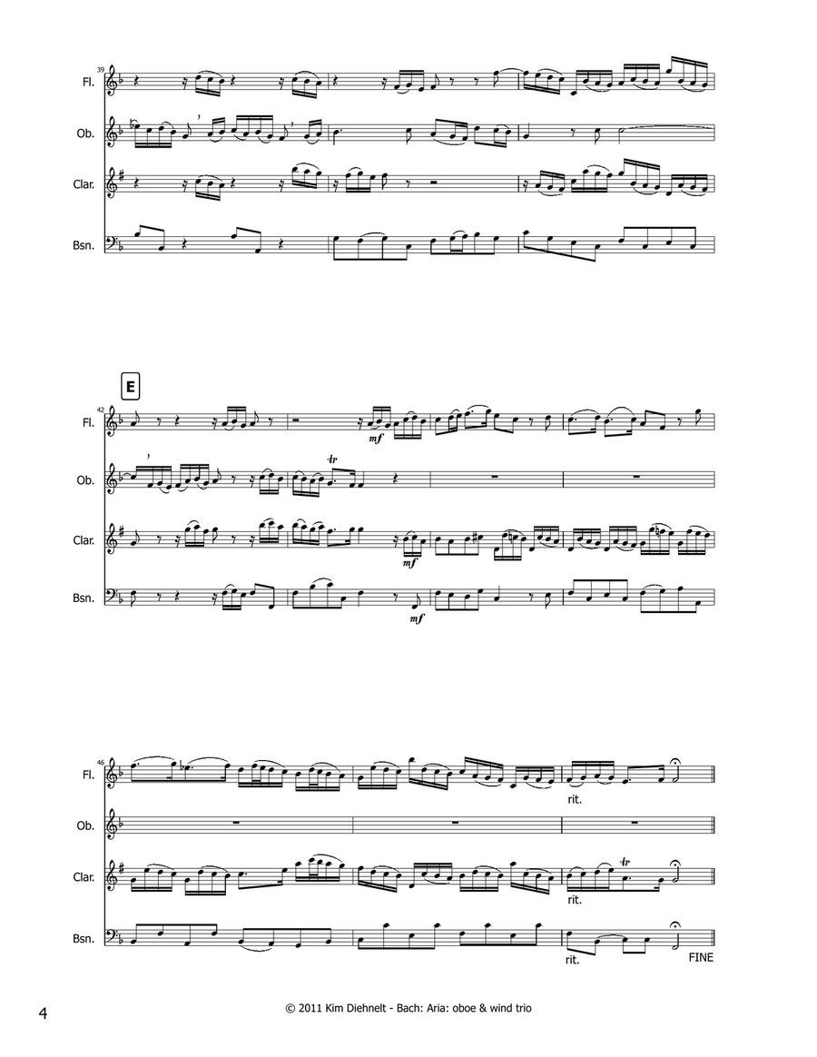 Bach: Aria - Bach: Aria -