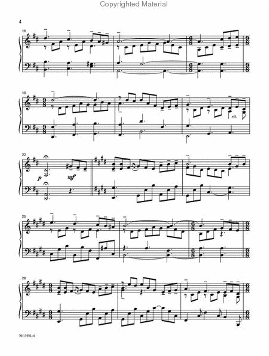 Blessed Assurance Blessed Assurance Piano Solo scores gallery preview page 3