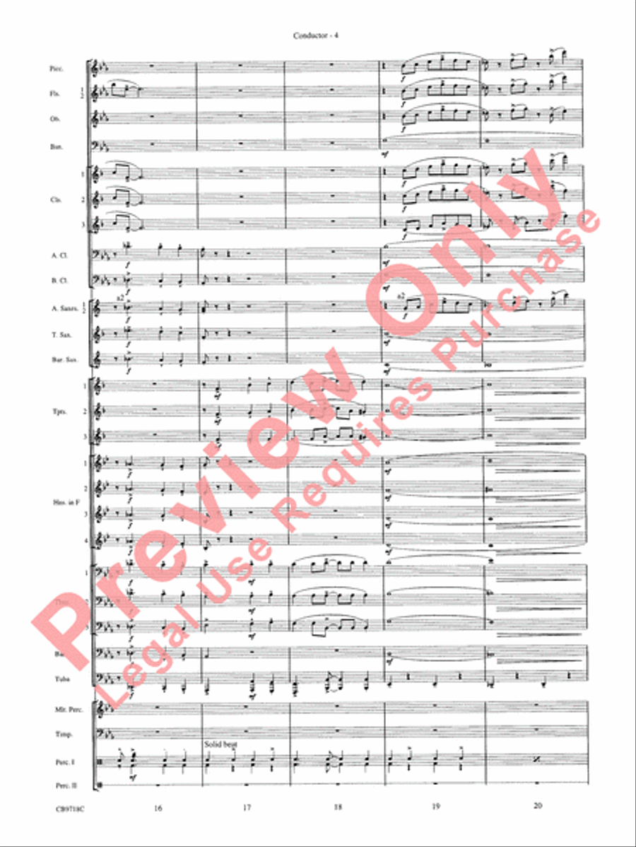 Gershwin! (Medley) Gershwin! (Medley) Concert Band scores gallery preview page 7