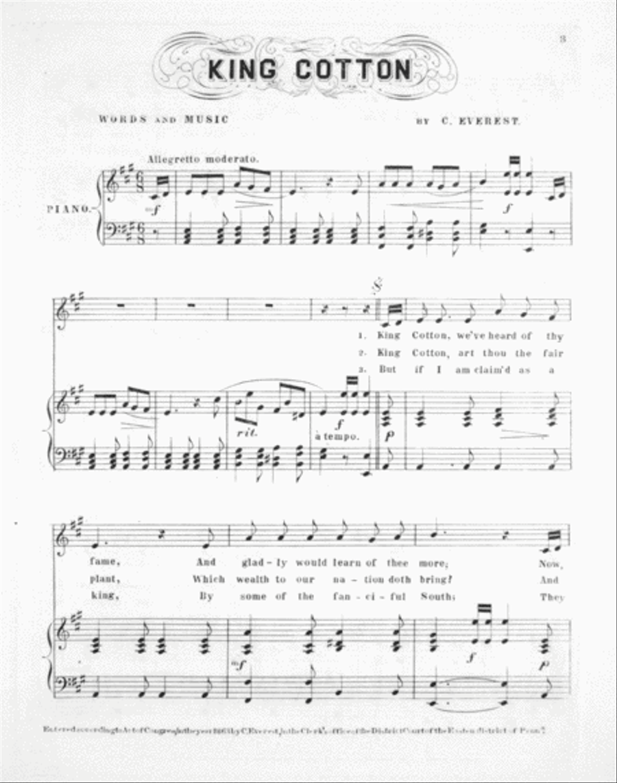 King Cotton Voice scores gallery preview page 2