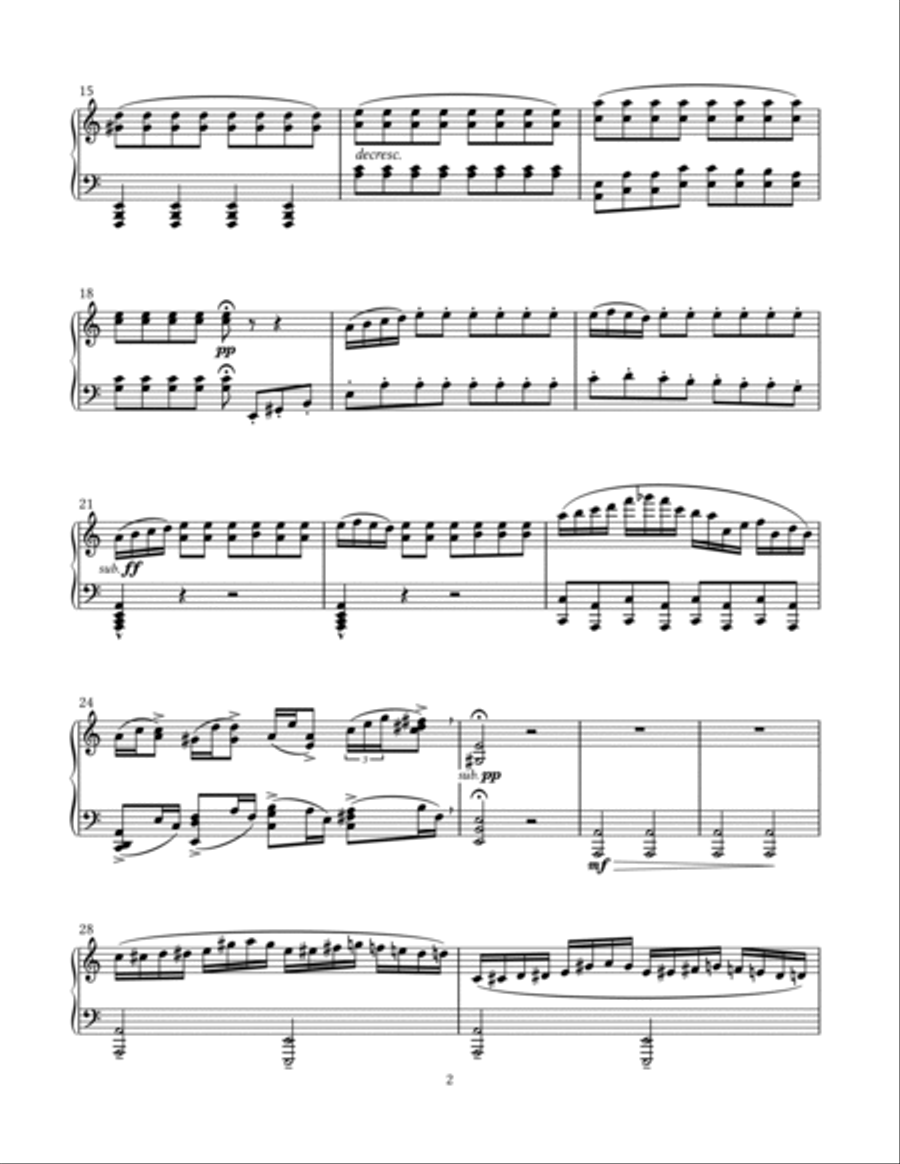 The Lost iPod Piano Solo scores gallery preview page 2