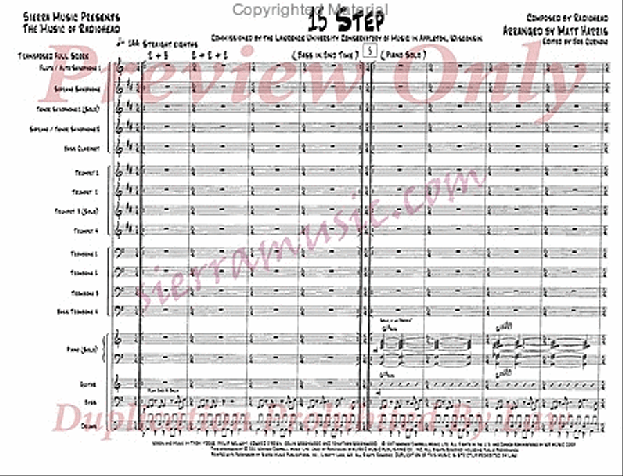Boop Boo Be Doop Boop Boo Be Doop Jazz Ensemble scores gallery preview page 2