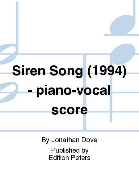 Siren Song (Vocal Score)