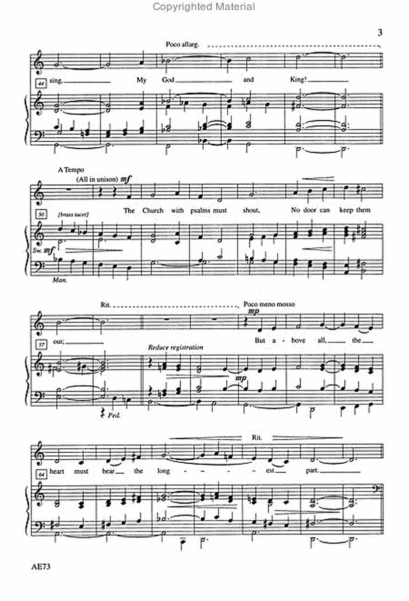 An Easter Antiphon (Choral Score)