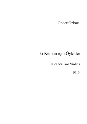 Tales for Two Violins